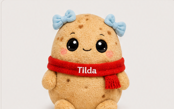 Plüschfigur Tilda